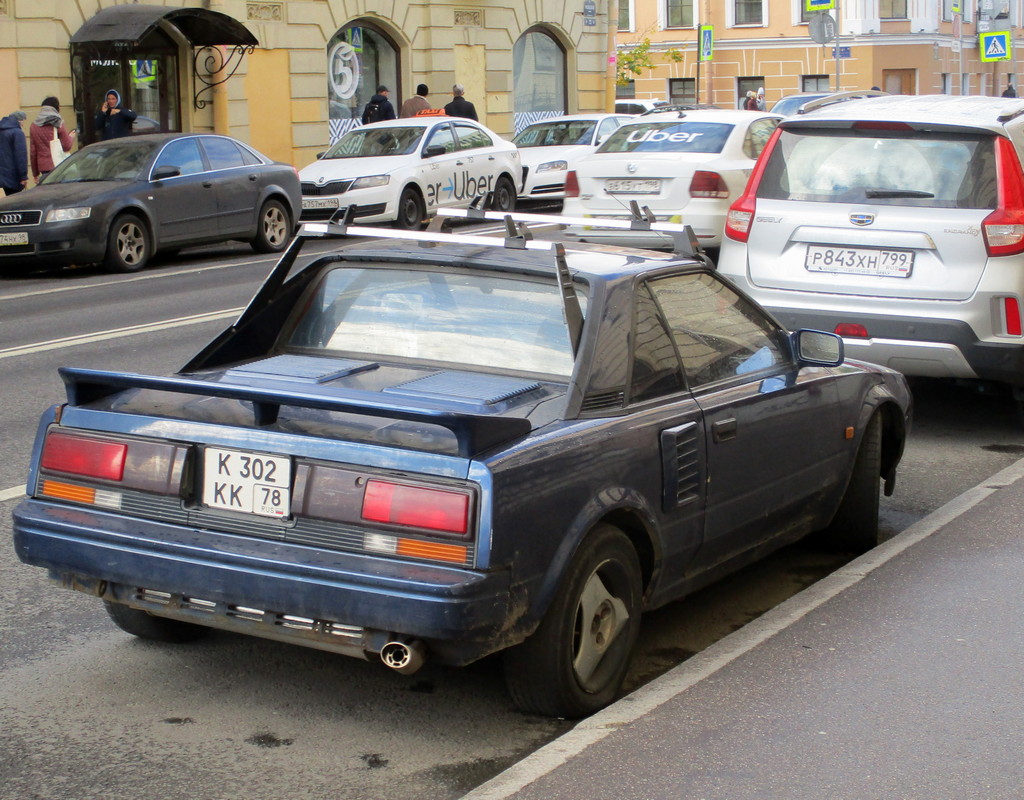 Санкт-Петербург, № К 302 КК 78 — Toyota MR2 (W10) '84-89