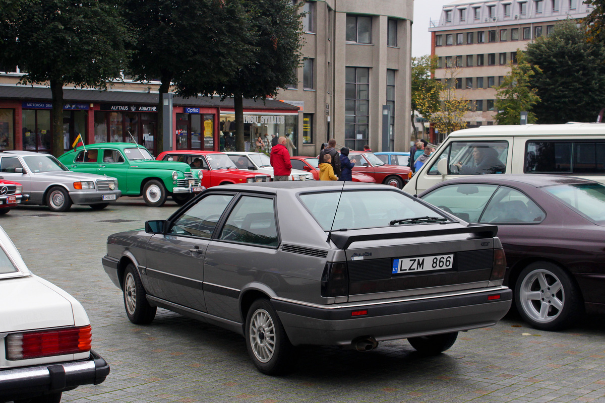 Литва, № LZM 866 — Audi Coupe (81,85) '80-84; Литва — Dzūkijos ruduo 2021