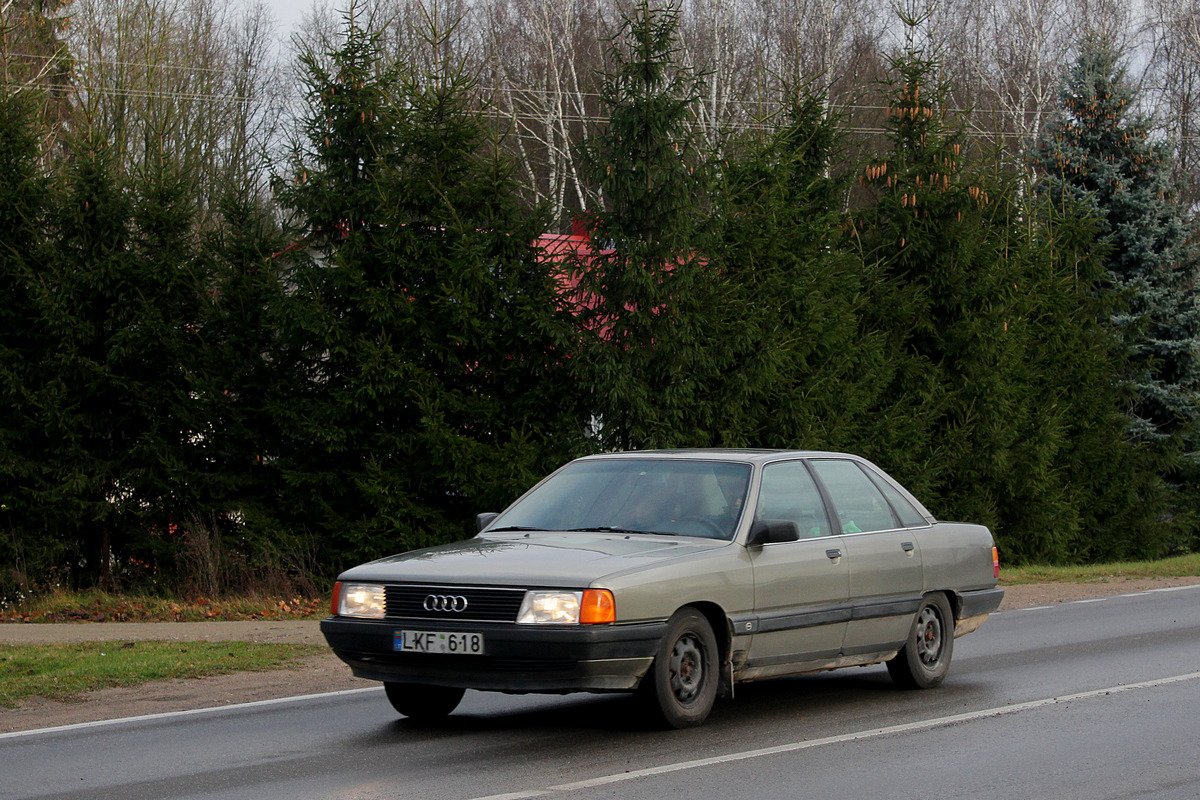 Литва, № LKF 618 — Audi 100 (C3) '82-91