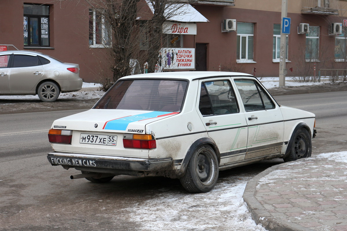 Омская область, № М 937 ХЕ 55 — Volkswagen Jetta Mk1 (Typ 16) '79-84