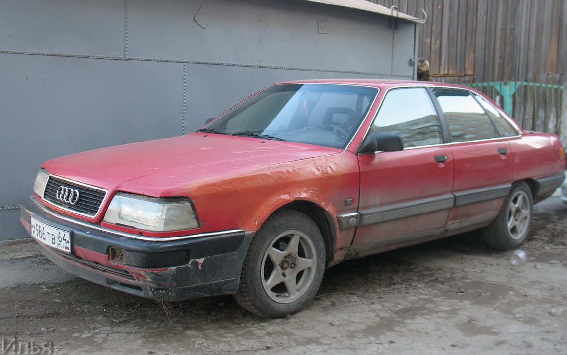 Саратовская область, № Х 986 ТВ 64 — Audi 100 (C3) '82-91