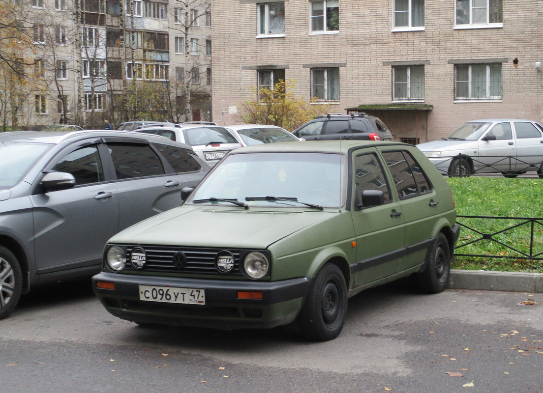 Ленинградская область, № С 096 УТ 47 — Volkswagen Golf (Typ 19) '83-92