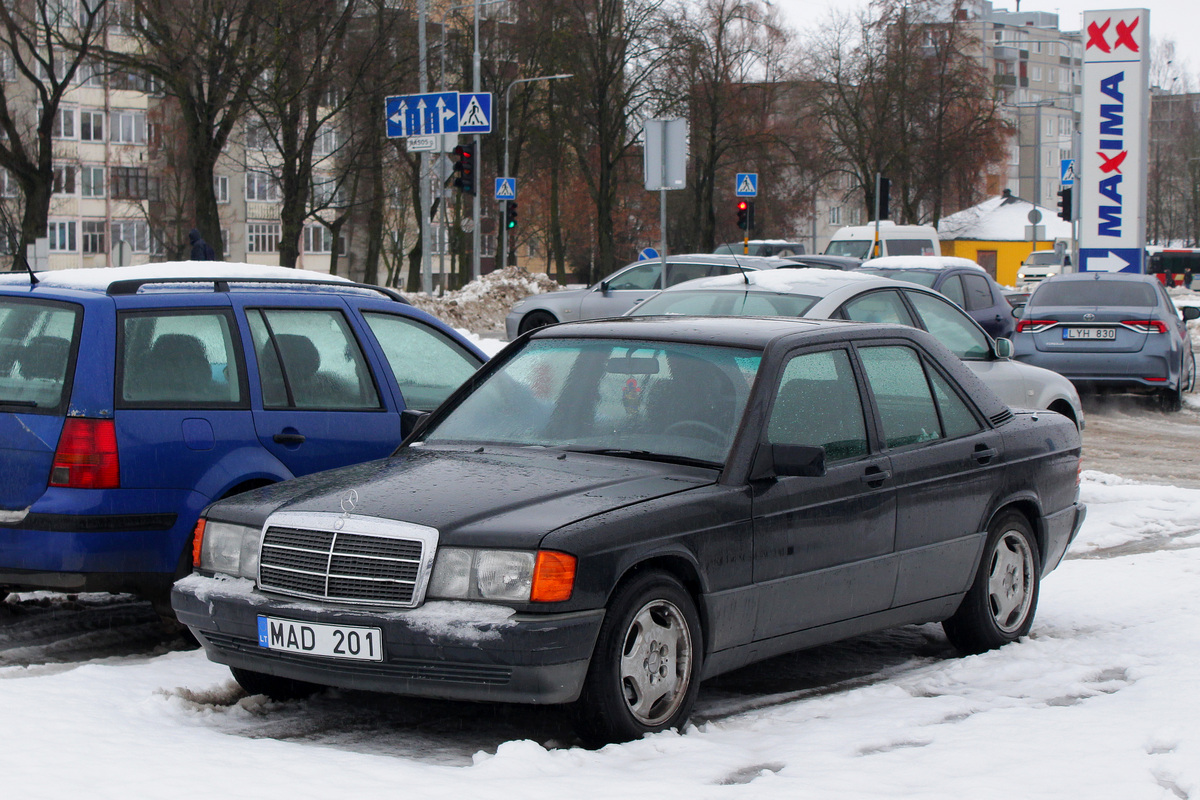 Литва, № MAD 201 — Mercedes-Benz (W201) '82-93