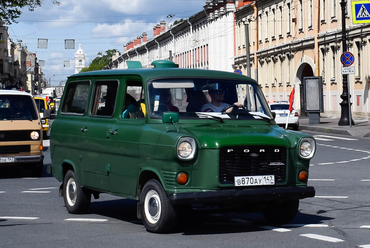 Ленинградская область, № В 870 АУ 147 — Ford Transit (1G) '65-78; Санкт-Петербург — Международный транспортный фестиваль "SPb TransportFest 2021"