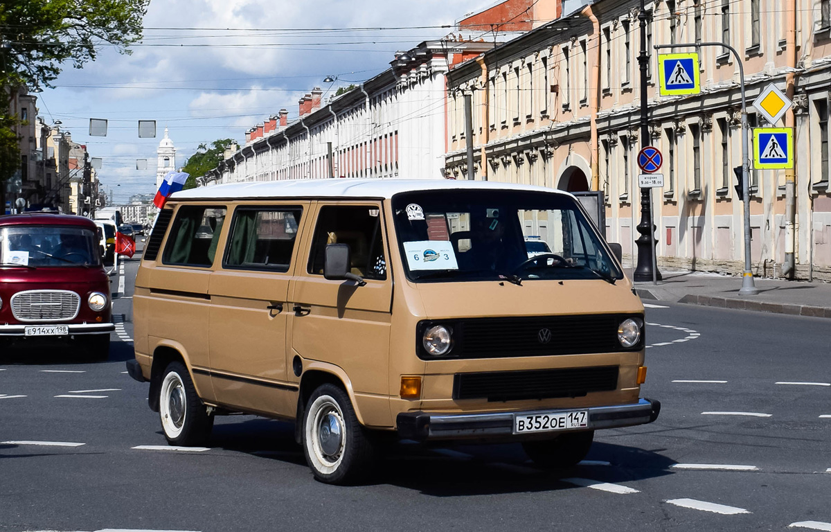 Ленинградская область, № В 352 ОЕ 147 — Volkswagen Typ 2 (Т3) '79-92; Санкт-Петербург — Международный транспортный фестиваль "SPb TransportFest 2022"