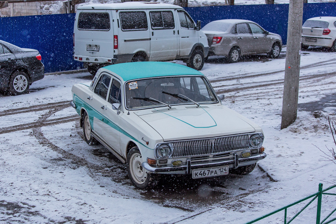 Красноярский край, № К 467 РА 124 — ГАЗ-24 Волга '68-86