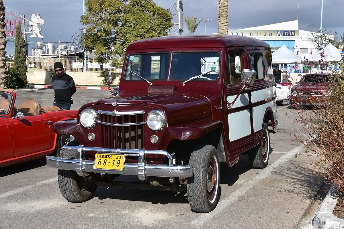 Израиль, № 68-19 — Willys Jeep Station Wagon '49-53