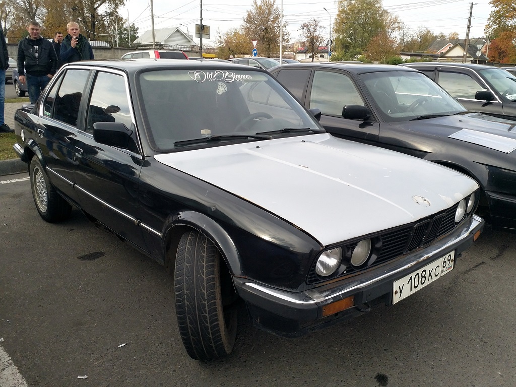 Тверская область, № У 108 КС 69 — BMW 3 Series (E30) '82-94; Тверская область — Закрытие сезона 2018 Тверского ретро-клуба