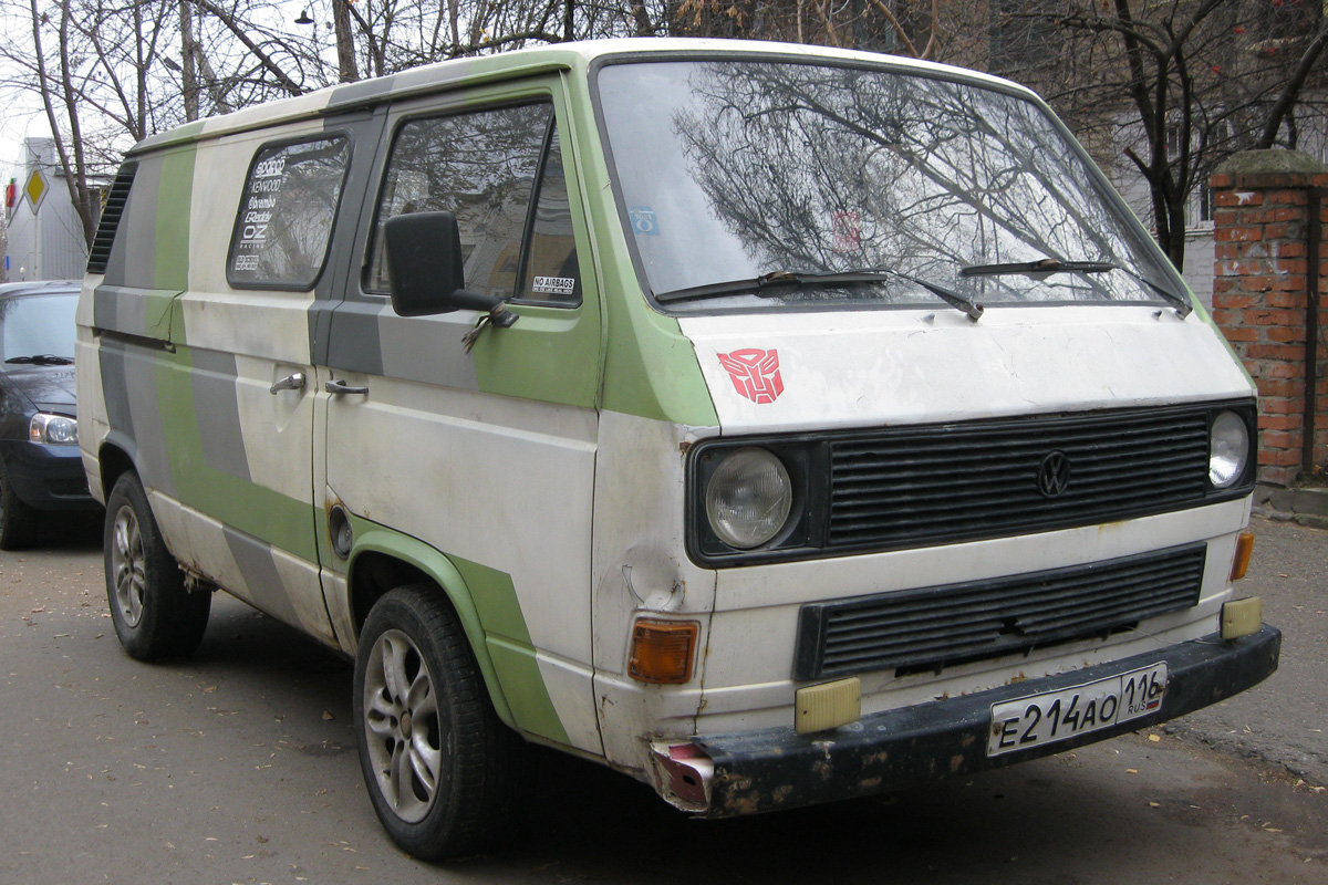 Татарстан, № Е 214 АО 116 — Volkswagen Typ 2 (Т3) '79-92