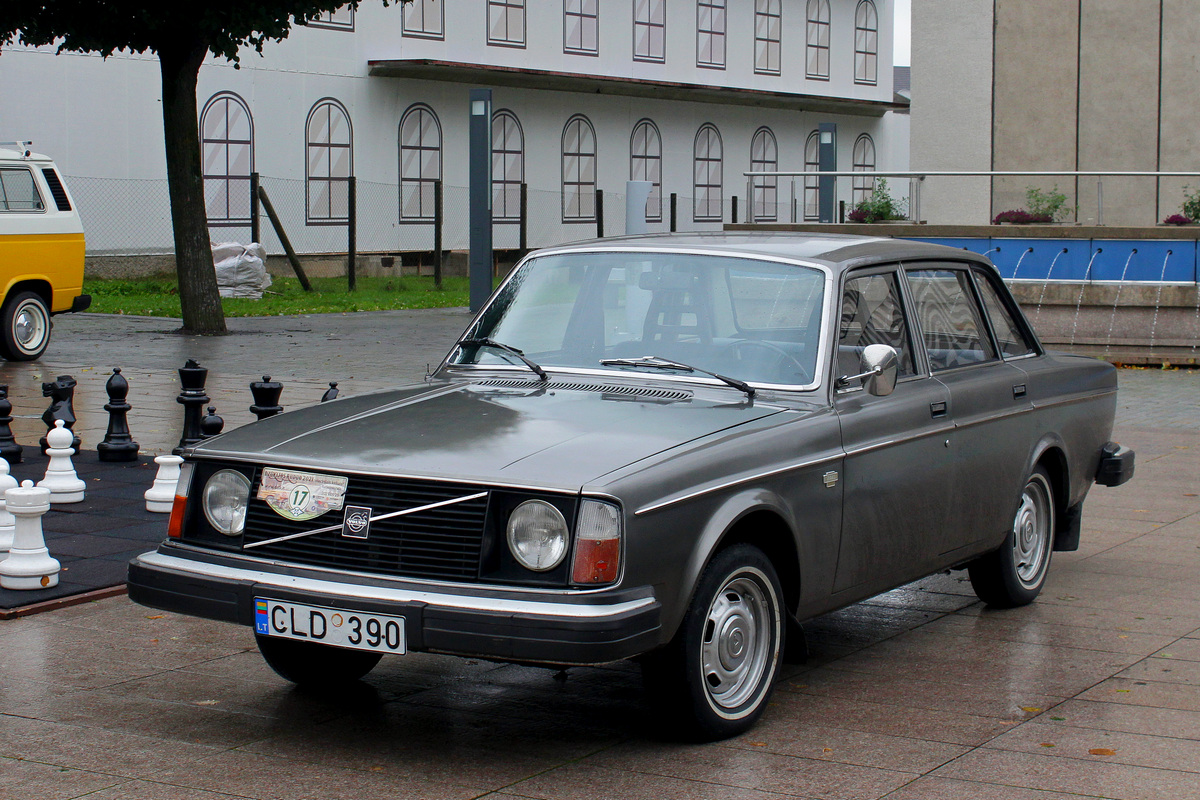 Литва, № CLD 390 — Volvo 244 GL '78-79; Литва — Dzūkijos ruduo 2021