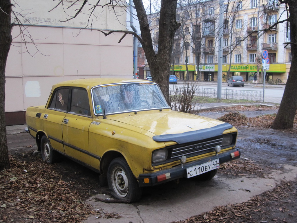 Кировская область, № С 110 ВУ 43 — Москвич-2140-117 (2140SL) '80-88