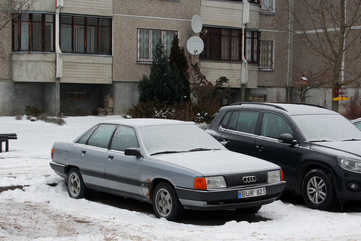 Литва, № BUR 821 — Audi 100 (C3) '82-91