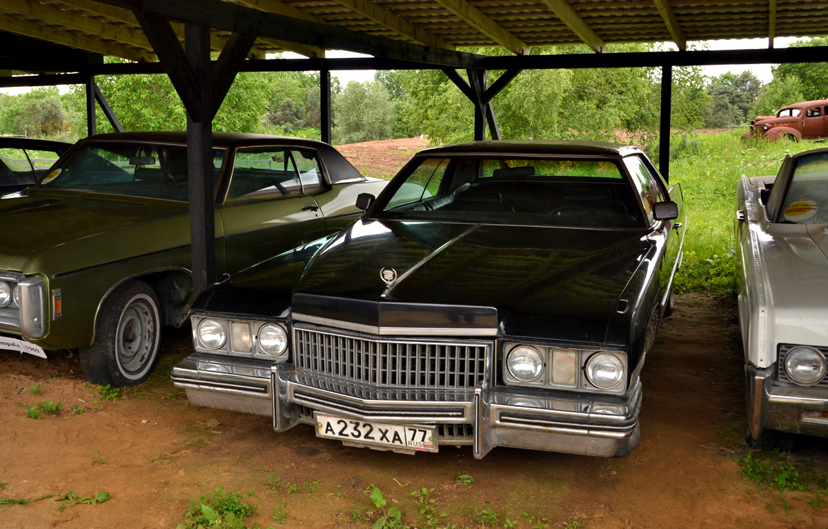 Московская область, № А 232 ХА 77 — Cadillac DeVille (4G) '71-76