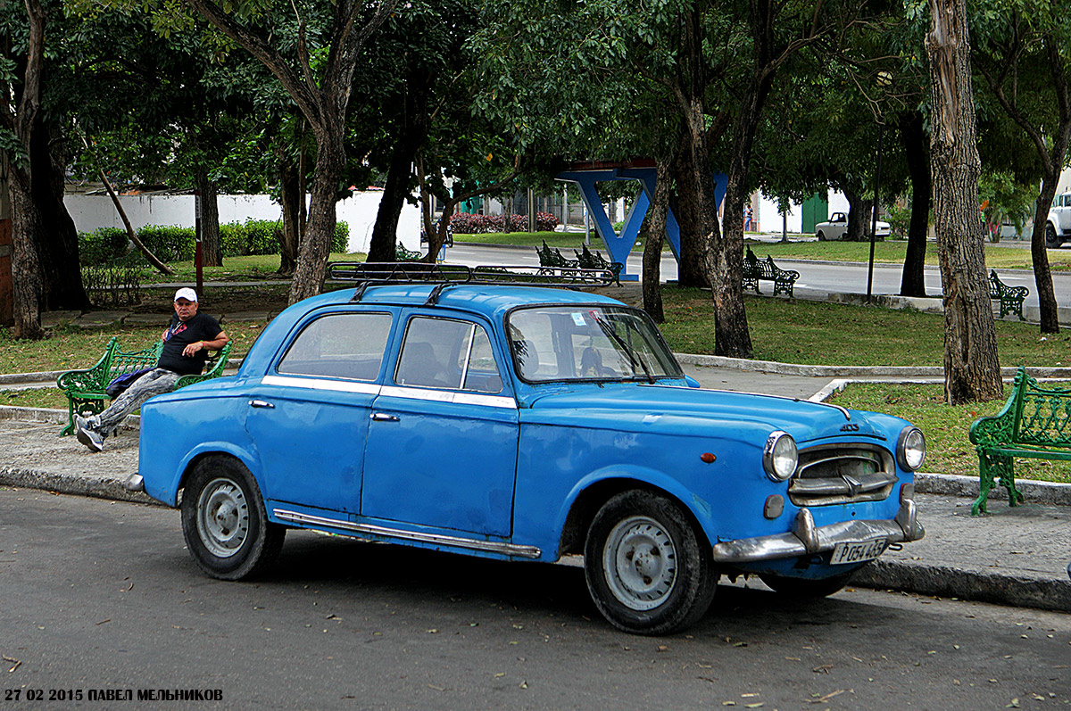 Куба, № P 054 465 — Peugeot 403 '55-66