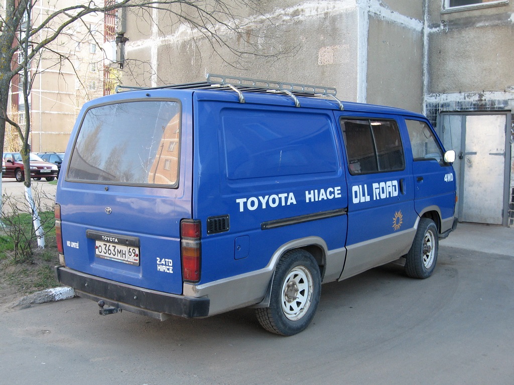 Тверская область, № О 363 МН 69 — Toyota Hiace (H50/H60/H70) '82-89