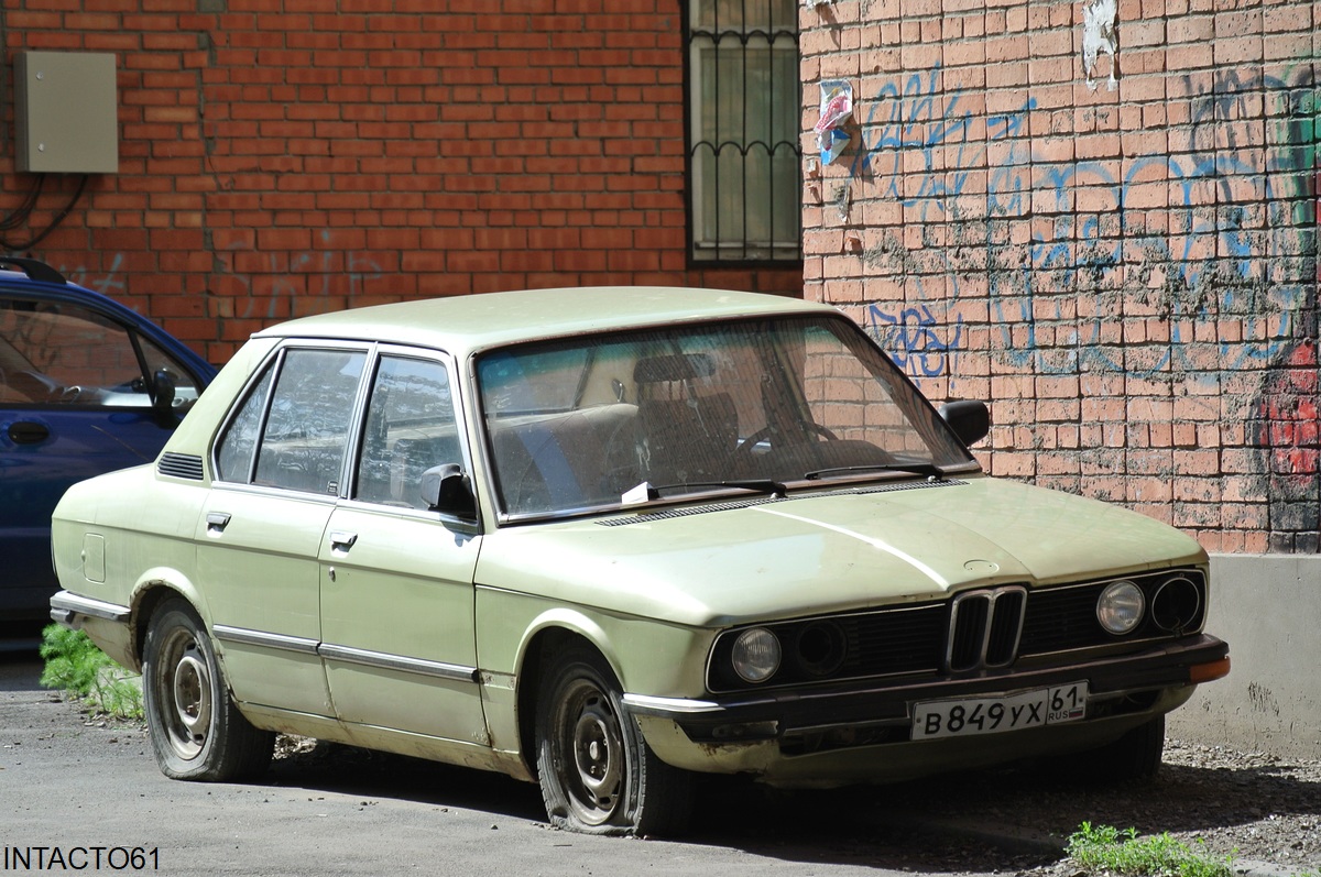 Ростовская область, № В 849 УХ 61 — BMW 5 Series (E12) '72-81
