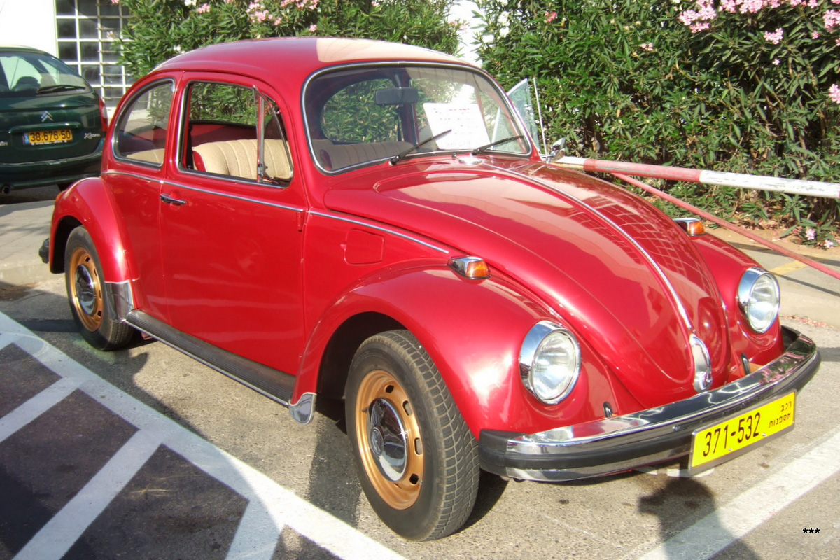 Израиль, № 371-532 — Volkswagen Käfer 1100/1200 '49-74