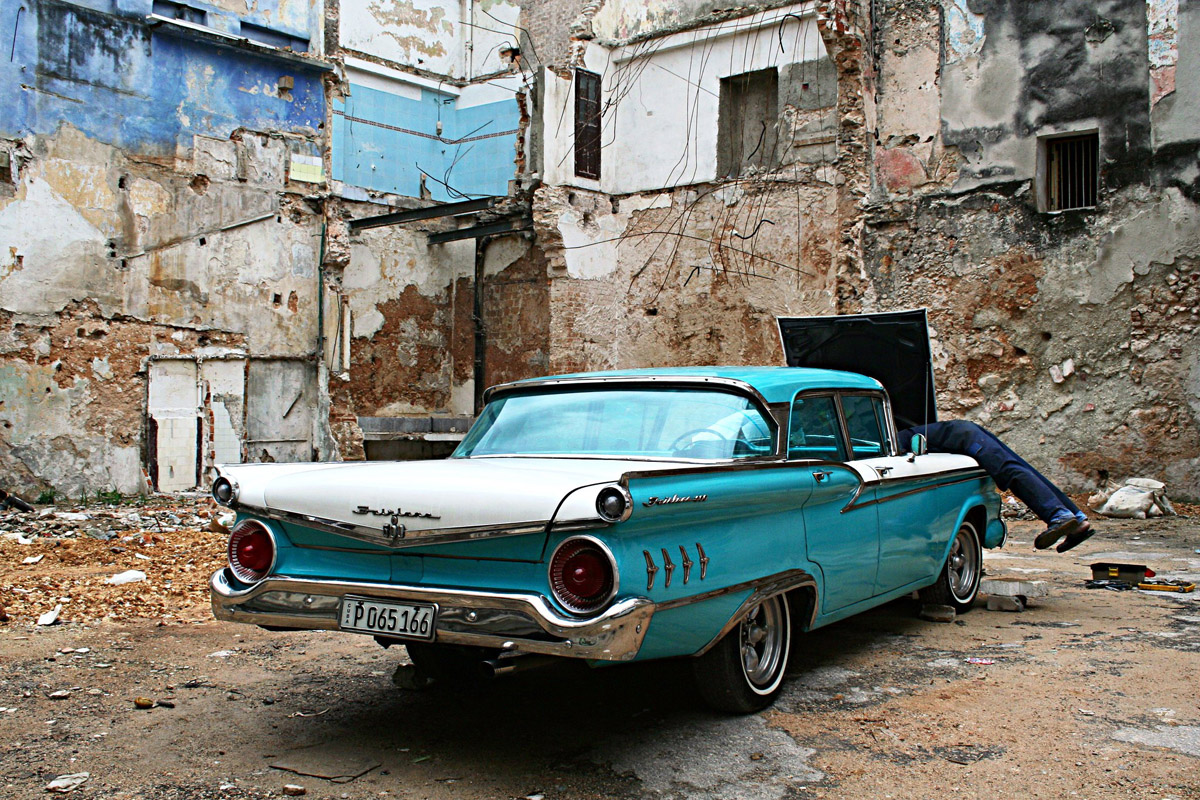 Куба, № P 065 166 — Ford Galaxie (1G) '58-59