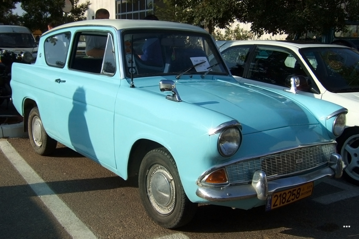 Израиль, № 218-258 — Ford Anglia (105E) '59-67