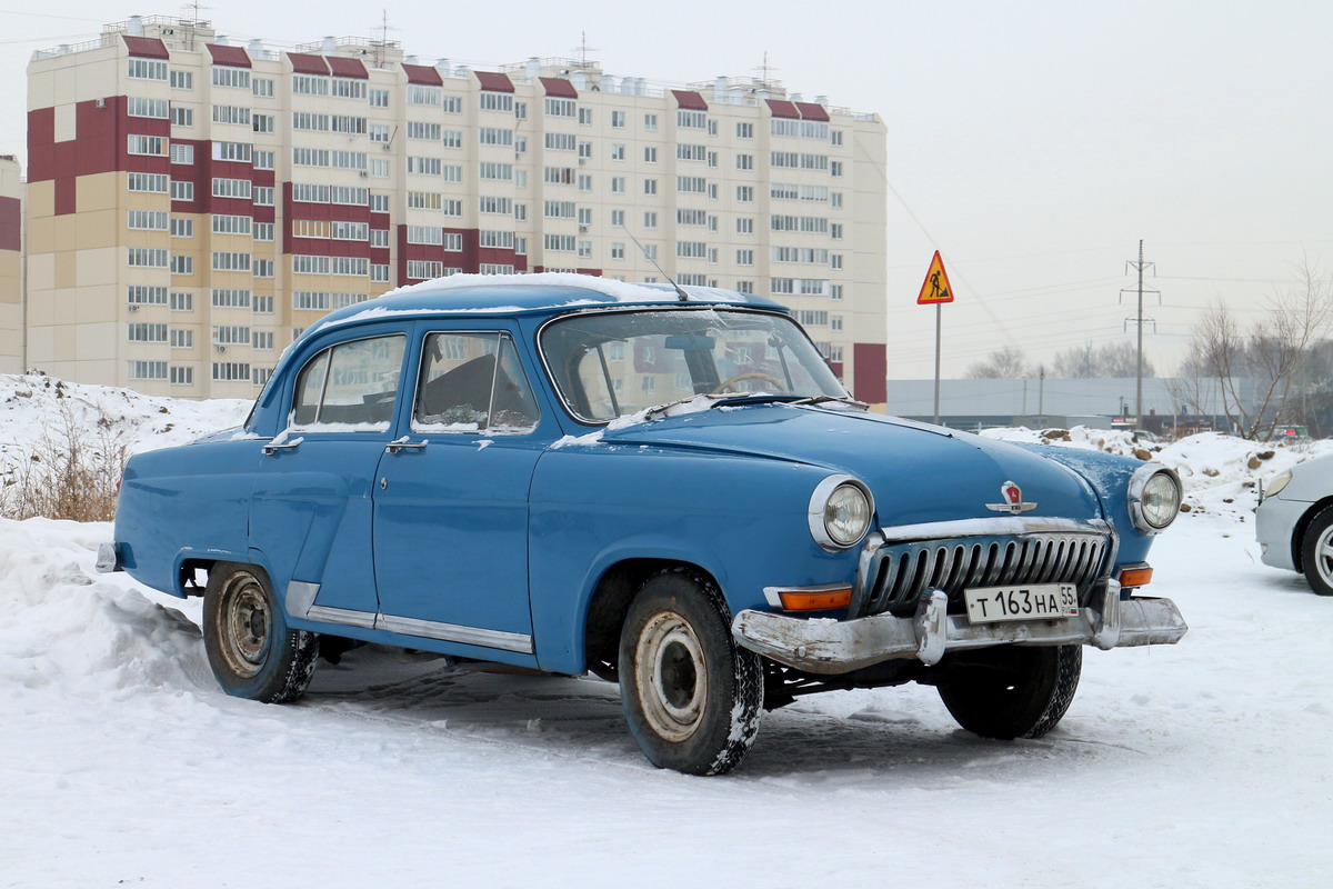 Омская область, № Т 163 НА 55 — ГАЗ-21 Волга (общая модель)