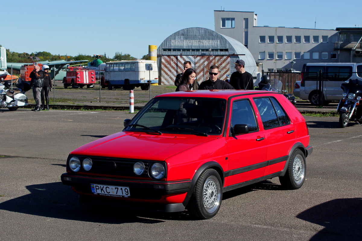 Литва, № PKC 719 — Volkswagen Golf (Typ 19) '83-92; Литва — Retro mugė 2021 ruduo