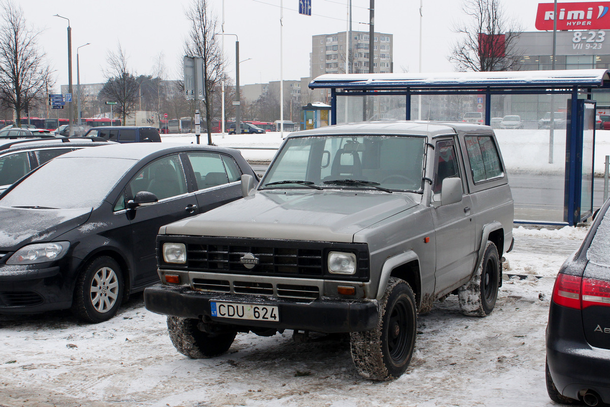 Литва, № CDU 624 — Nissan Patrol/Safari (160) '80-89