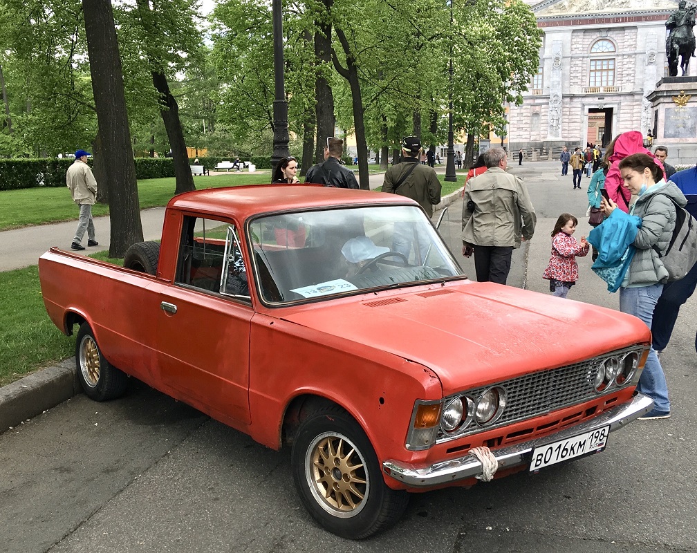 Санкт-Петербург, № В 016 КМ 198 — Polski FIAT 125p (FSO 125p) '67-91