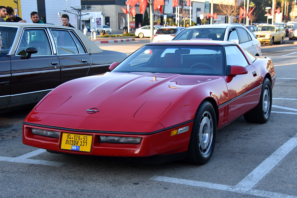 Израиль, № 94-129-55 — Chevrolet Corvette (C4) '84-96