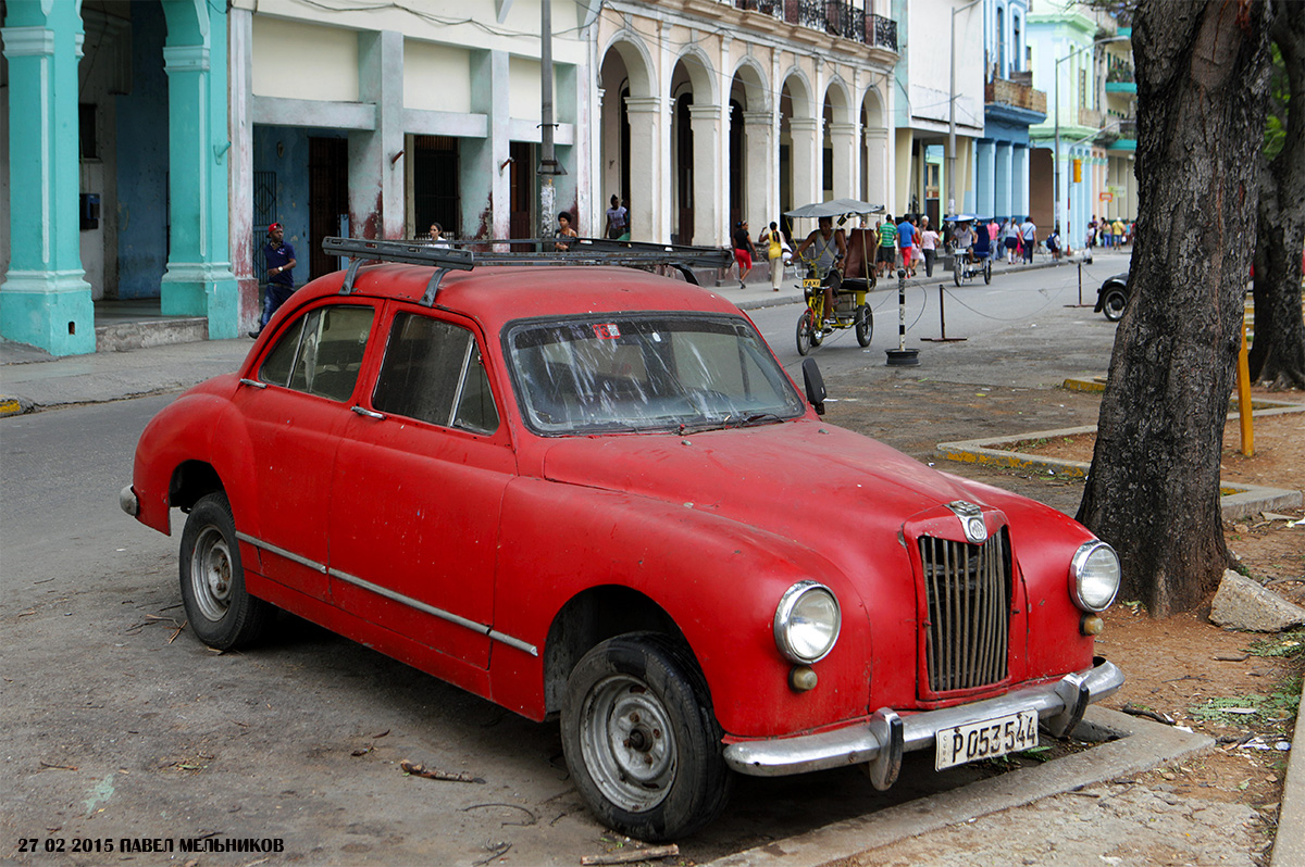 Куба, № P 053 544 — MG Magnette Z-Series '53-58