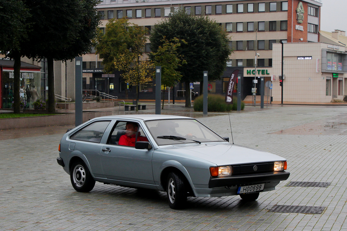 Литва, № H00698 — Volkswagen Scirocco (2G) '81-92; Литва — Dzūkijos ruduo 2021