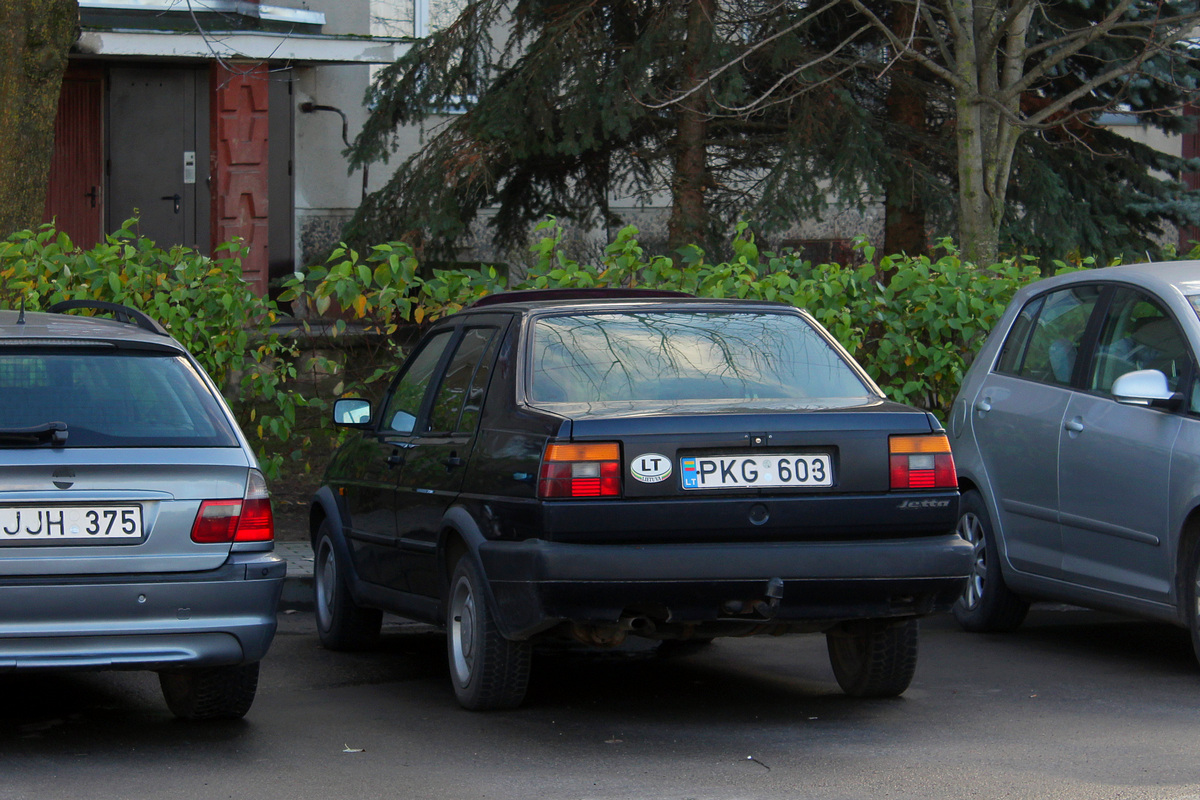 Литва, № PKG 603 — Volkswagen Jetta Mk2 (Typ 16) '84-92