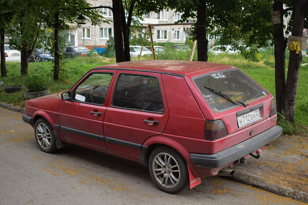Алтайский край, № Н 712 ЕН 22 — Volkswagen Golf (Typ 19) '83-92