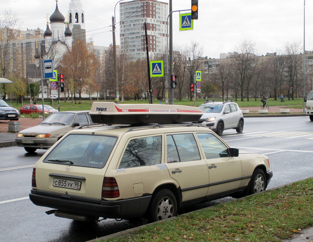Санкт-Петербург, № С 855 УК 98 — Mercedes-Benz (S124) '86-96