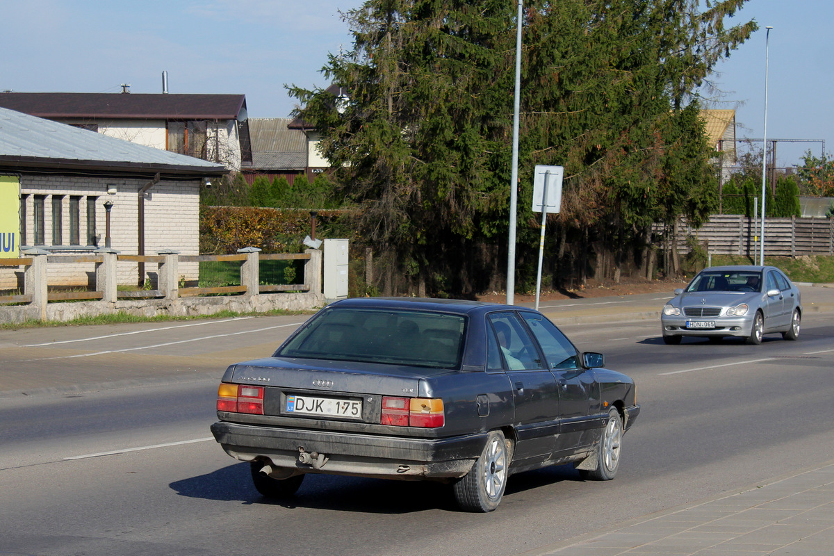Литва, № DJK 175 — Audi 100 (C3) '82-91