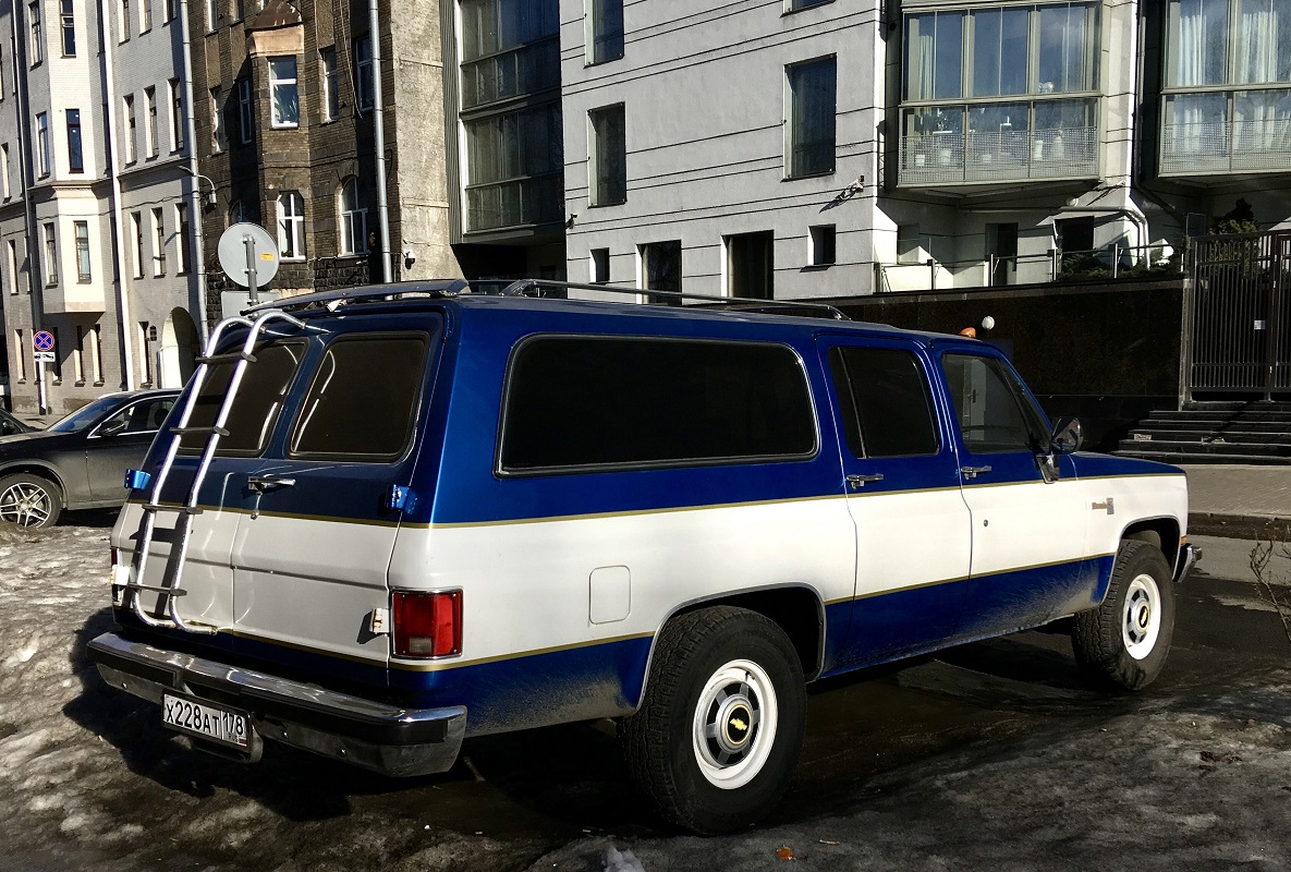 Санкт-Петербург, № Х 228 АТ 178 — Chevrolet Suburban (7G) '73-91
