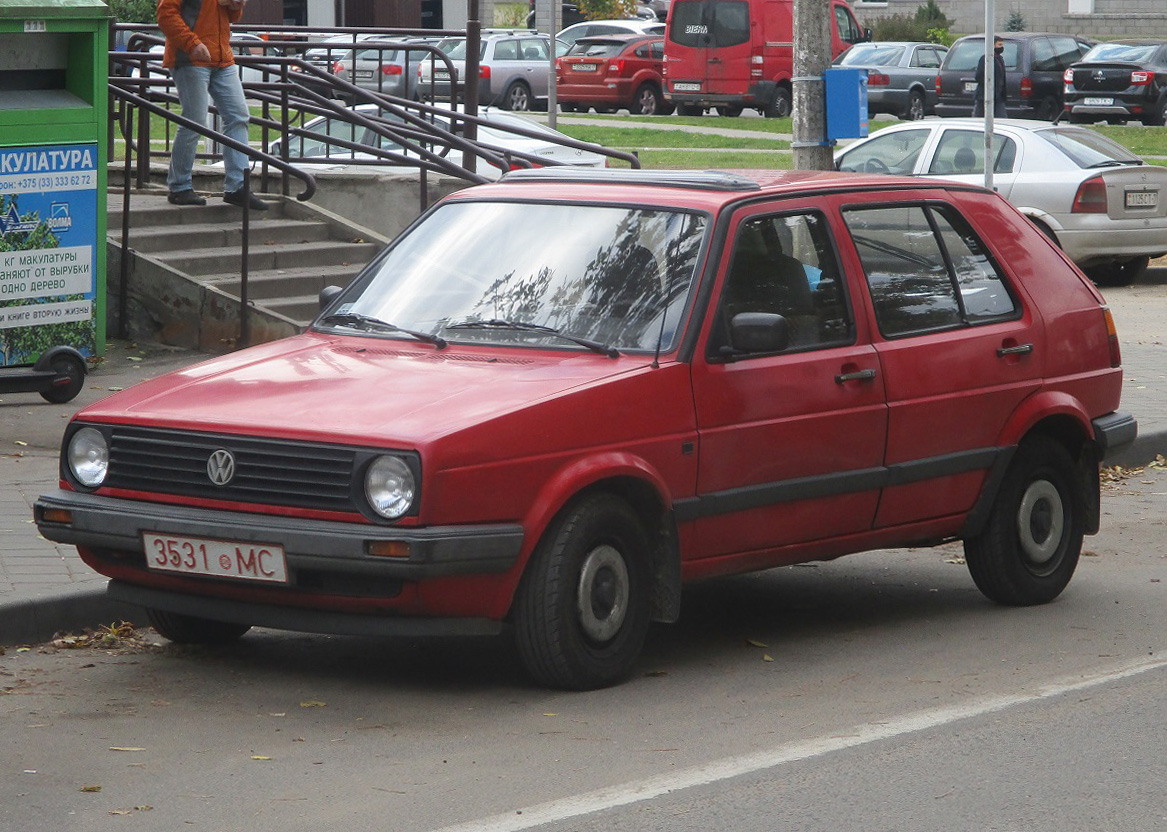 Минск, № 3531 МС — Volkswagen Golf (Typ 19) '83-92