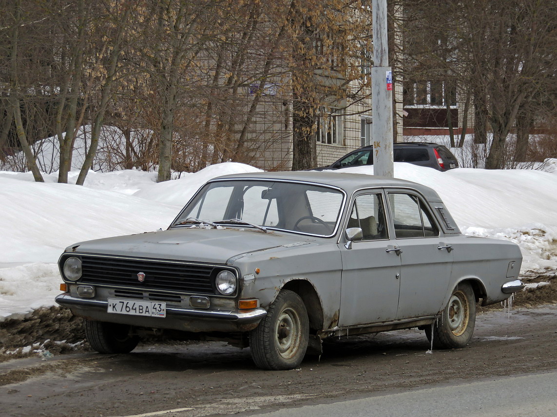 Кировская область, № К 764 ВА 43 — ГАЗ-24 Волга '68-86