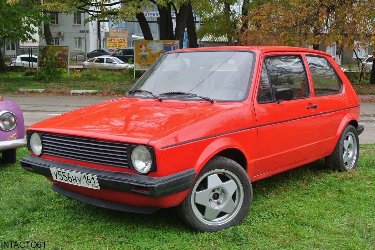 Ростовская область, № У 556 НУ 161 — Volkswagen Golf (Typ 17) '74-88