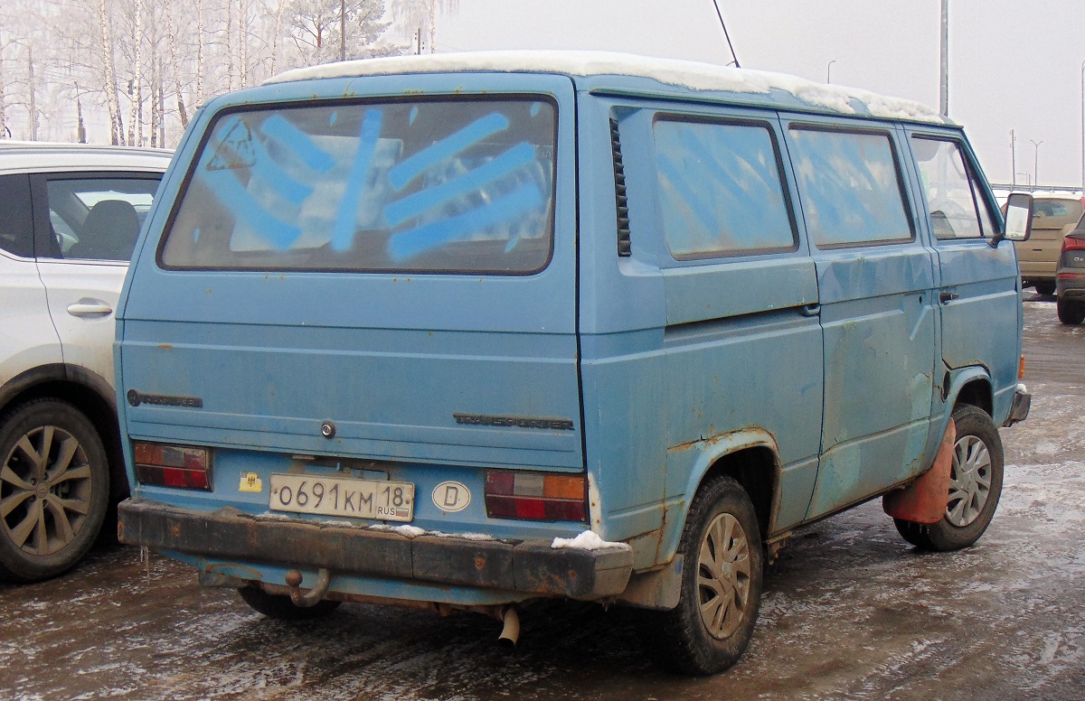 Удмуртия, № О 691 КМ 18 — Volkswagen Typ 2 (Т3) '79-92