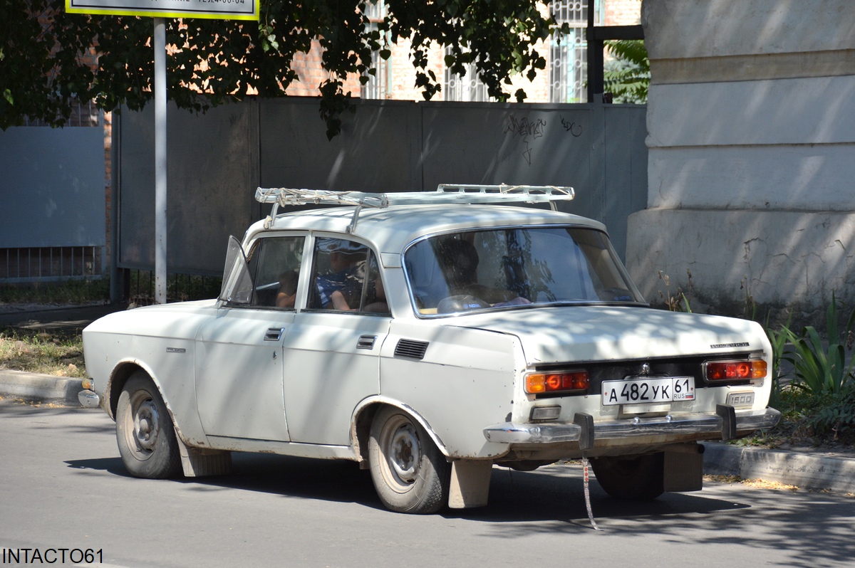 Ростовская область, № А 482 УК 61 — Москвич-2140 '76-88