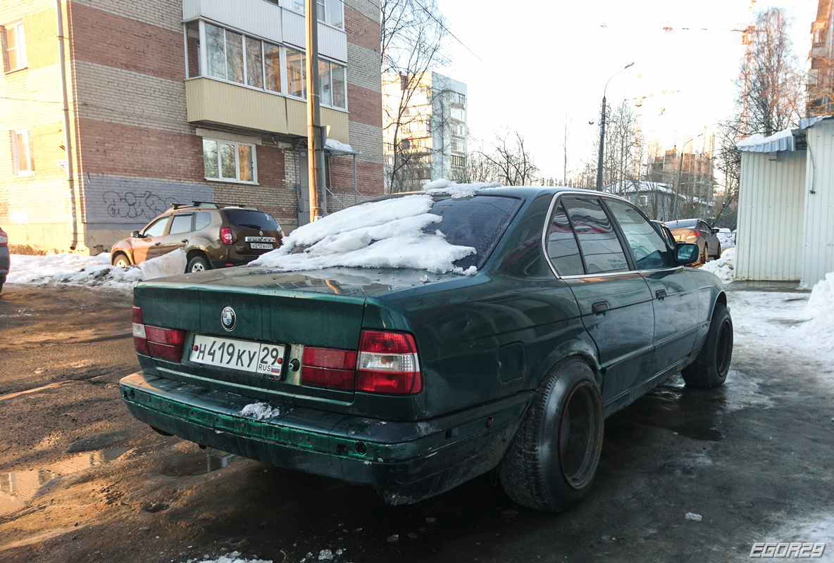 Архангельская область, № Н 419 КУ 29 — BMW 5 Series (E34) '87-96