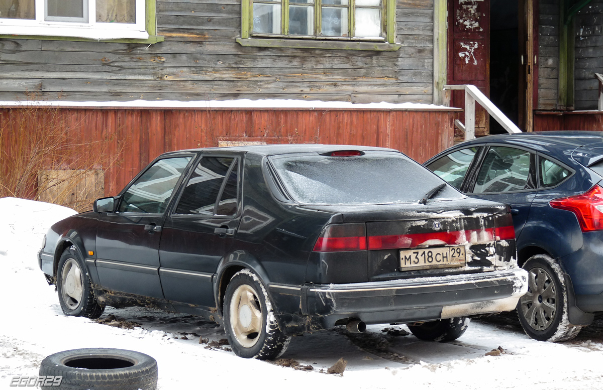 Архангельская область, № М 318 СН 29 — Saab 9000 '84-98