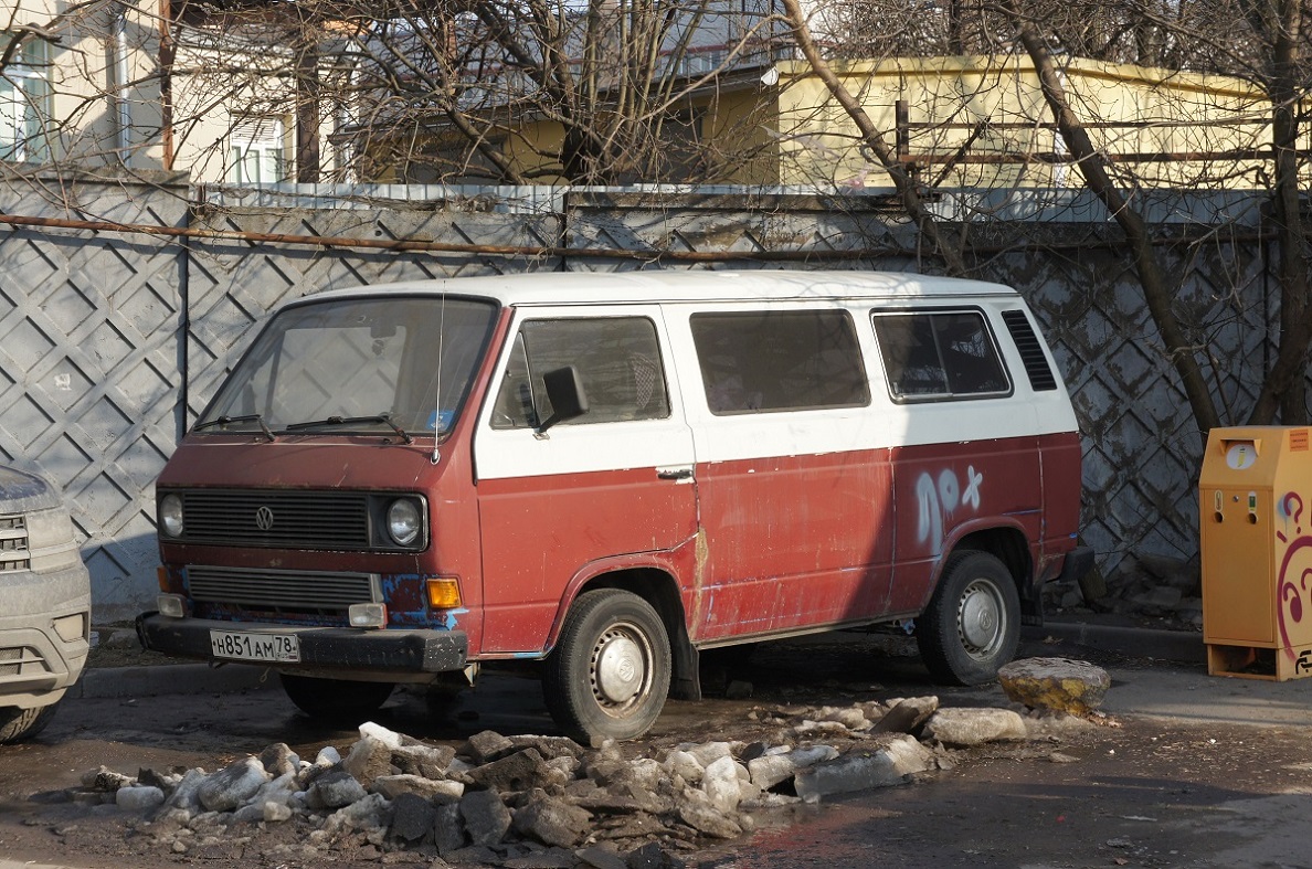 Санкт-Петербург, № Н 851 АМ 78 — Volkswagen Typ 2 (Т3) '79-92