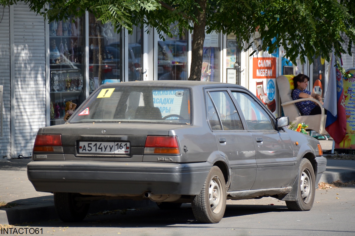 Ростовская область, № А 514 УУ 161 — Nissan Sunny (N13) '86-90