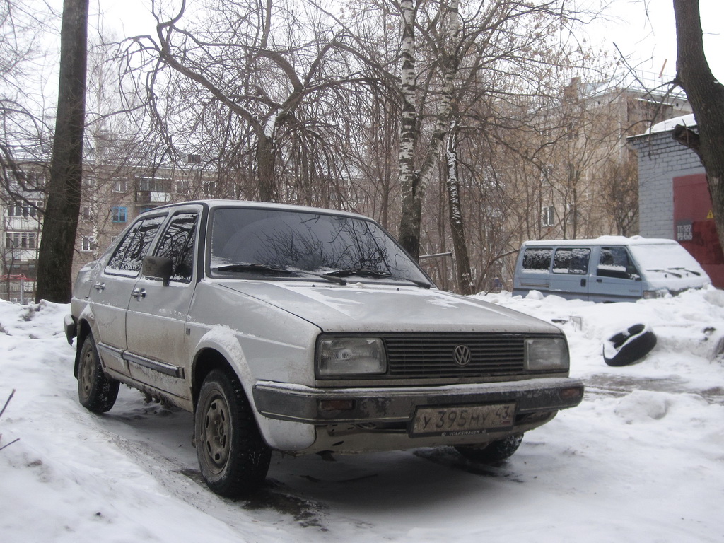 Кировская область, № У 395 МУ 43 — Volkswagen Jetta Mk2 (Typ 16) '84-92