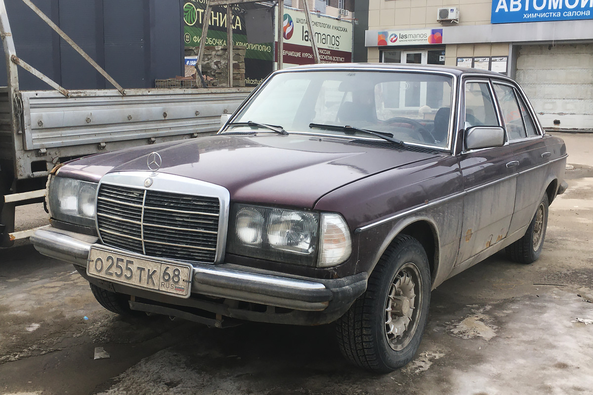 Тамбовская область, № О 255 ТК 68 — Mercedes-Benz (W123) '76-86