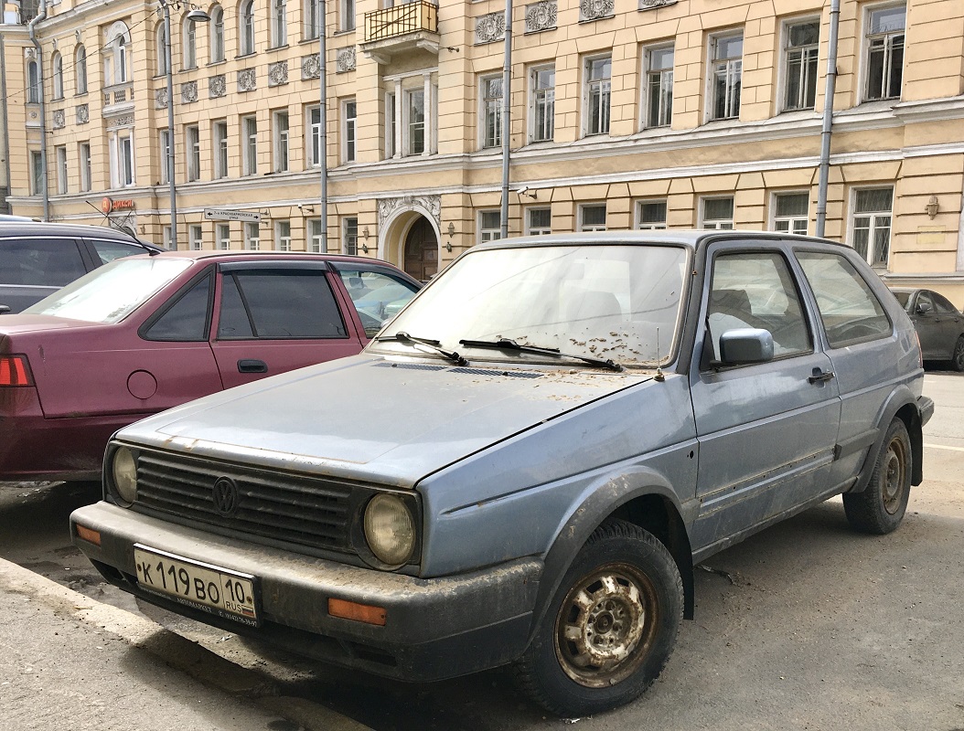 Карелия, № К 119 ВО 10 — Volkswagen Golf (Typ 19) '83-92