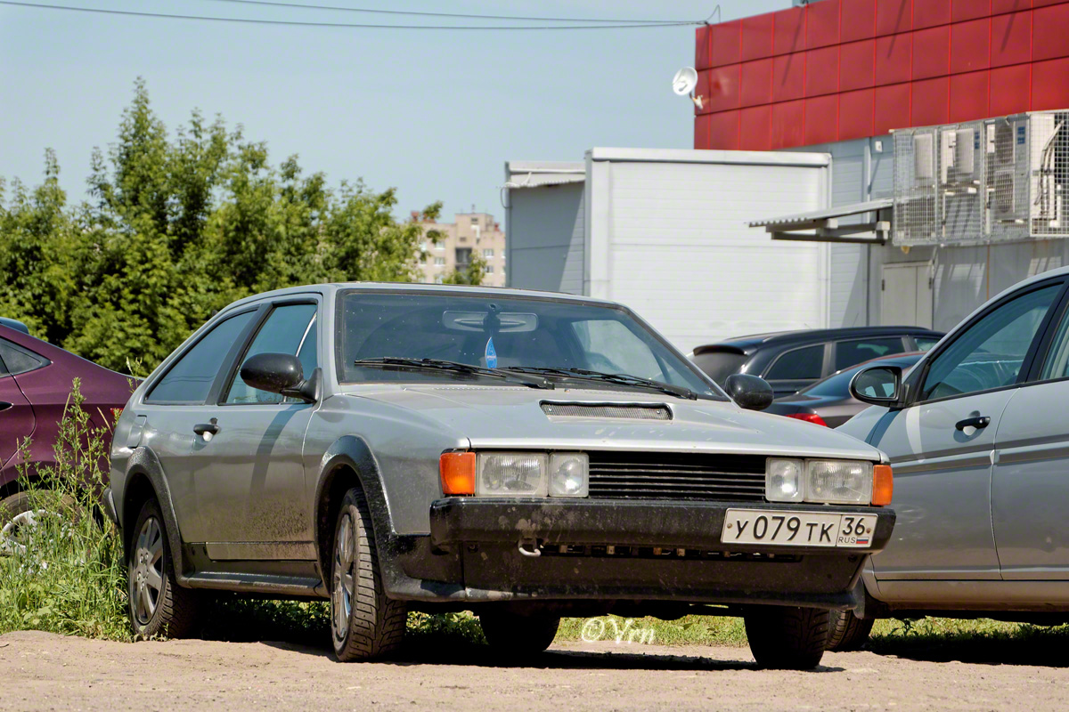 Воронежская область, № У 079 ТК 36 — Volkswagen Scirocco (2G) '81-92