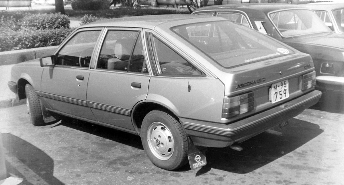 Санкт-Петербург, № М-95-759 — Opel Ascona (C) '81-88; Санкт-Петербург — Старые фотографии