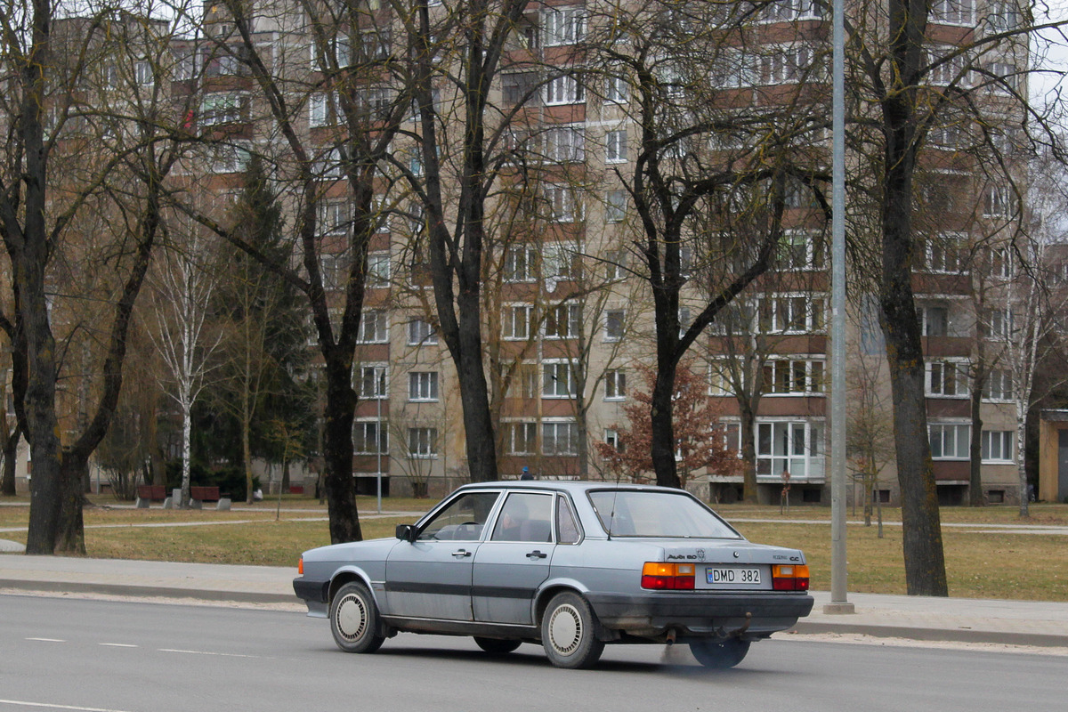 Литва, № DMD 382 — Audi 80 (B2) '78-86